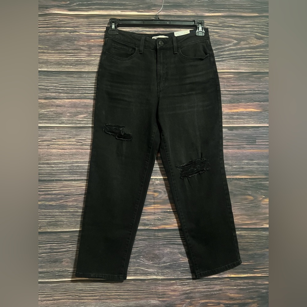 Kohl's Black Cropped Women Jeans